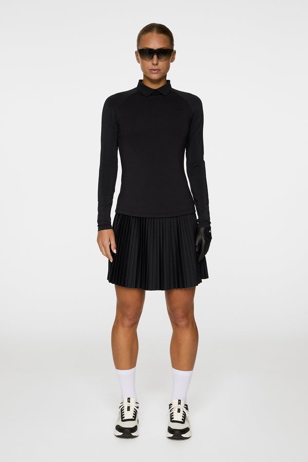 Tori Hybrid LS Polo / Black
