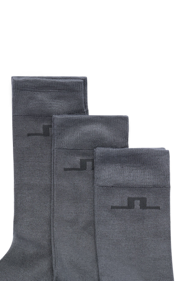 Long Socks 3P / Lava Smoke