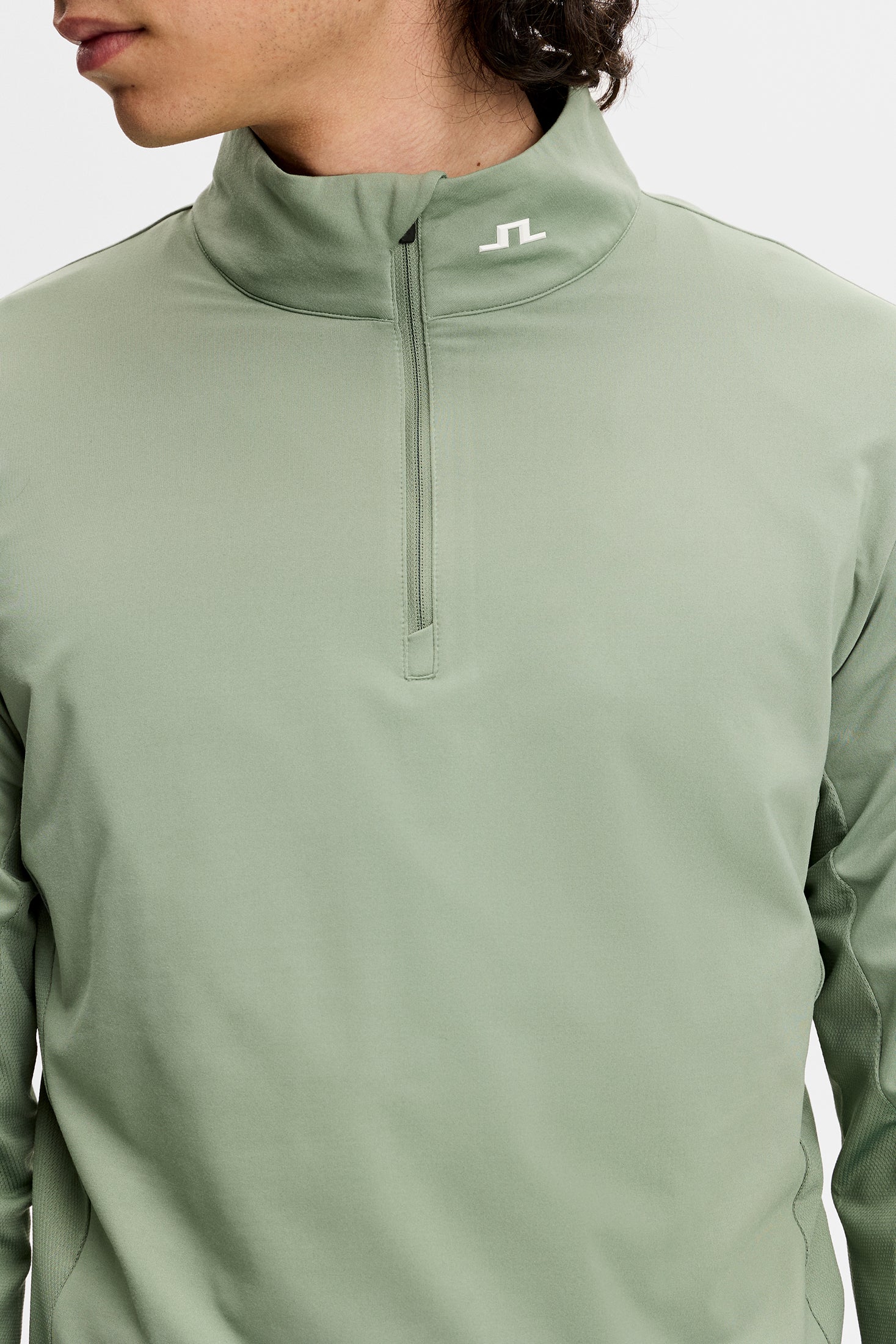 Tour Tech Mid Layer / Hedge Green – J.Lindeberg EU