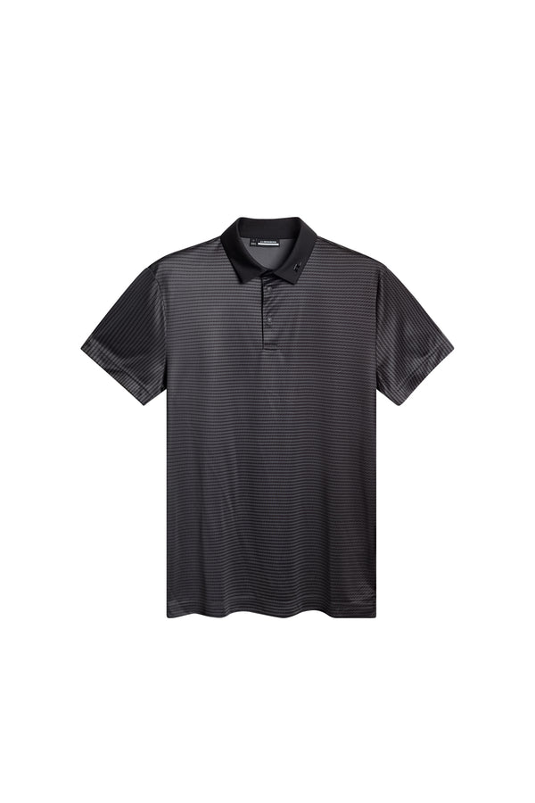 Marvin Stripe Polo / Asphalt