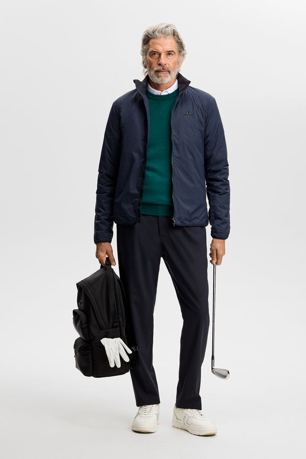 Keane Merino Crew Neck / Forest Biome