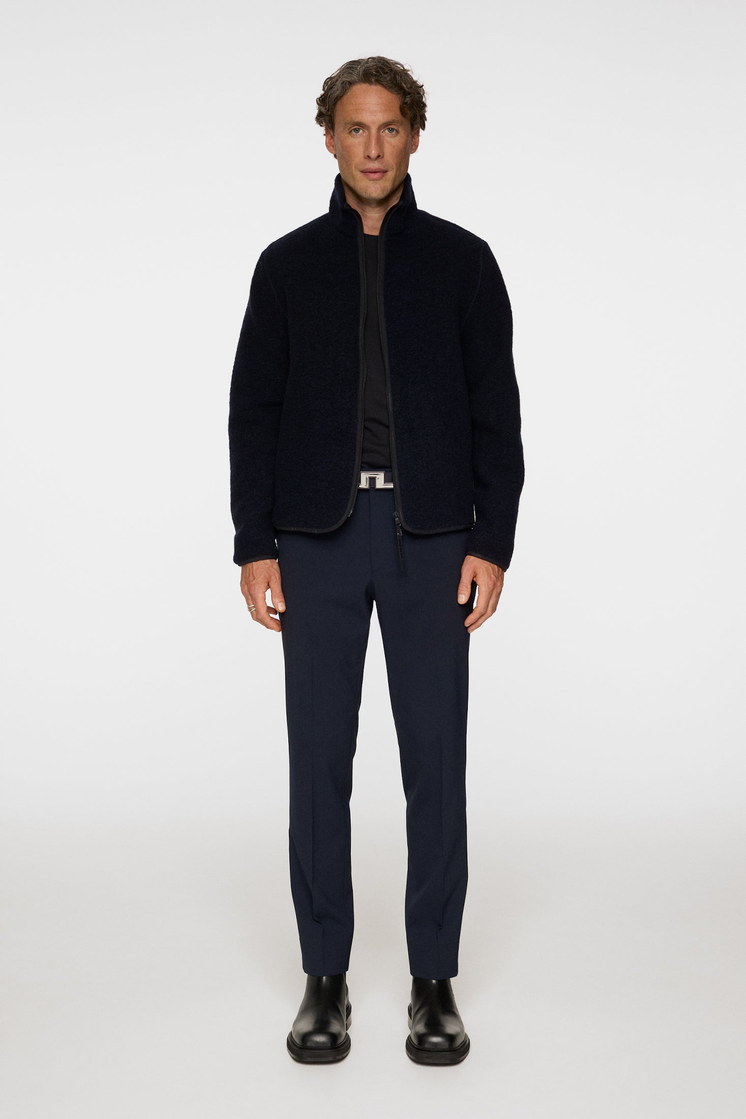 Grant Dressed Pants / JL Navy | J.Lindeberg Official