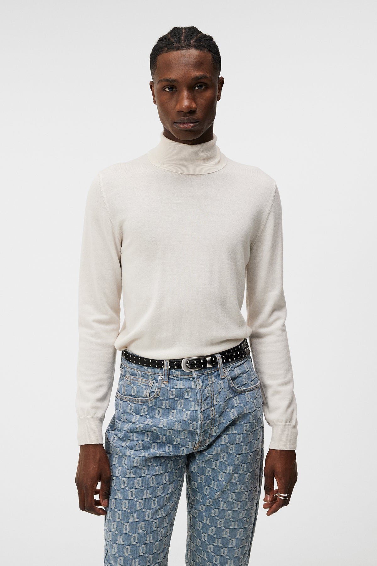 THE CLASSIC TURTLENECK - ECO WHITE – THE CURATED