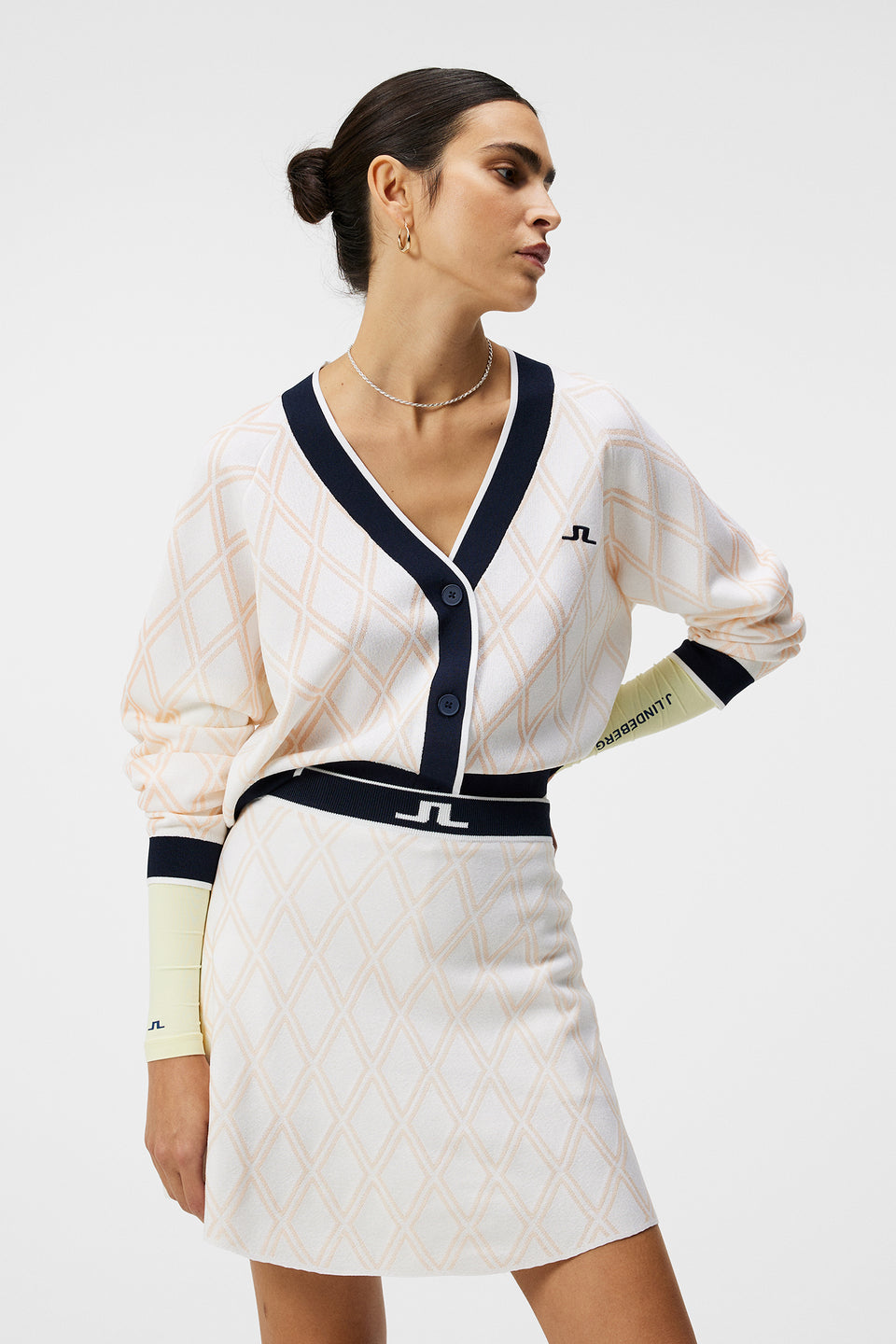 Thorina Knitted Cardigan / White