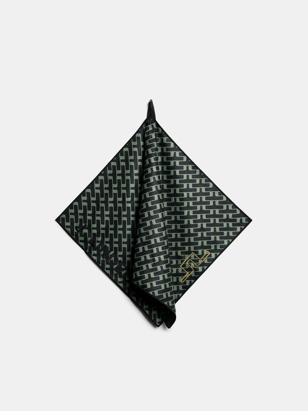 JL Print Towel / Tour Geo Olive S