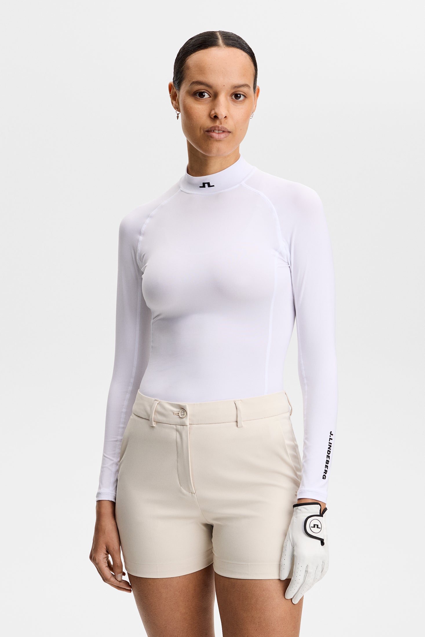 Ella Compression Top / White | J.Lindeberg Official