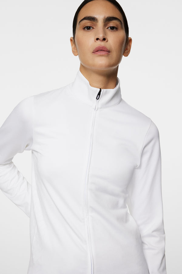 Nancy Seamless Midlayer / White