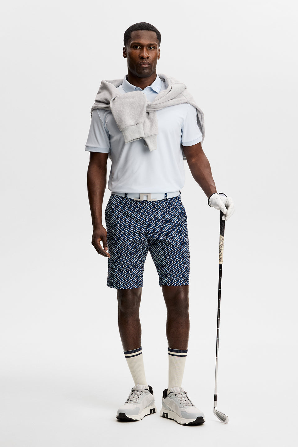 Vent Print Shorts / Ladder Estate Navy S