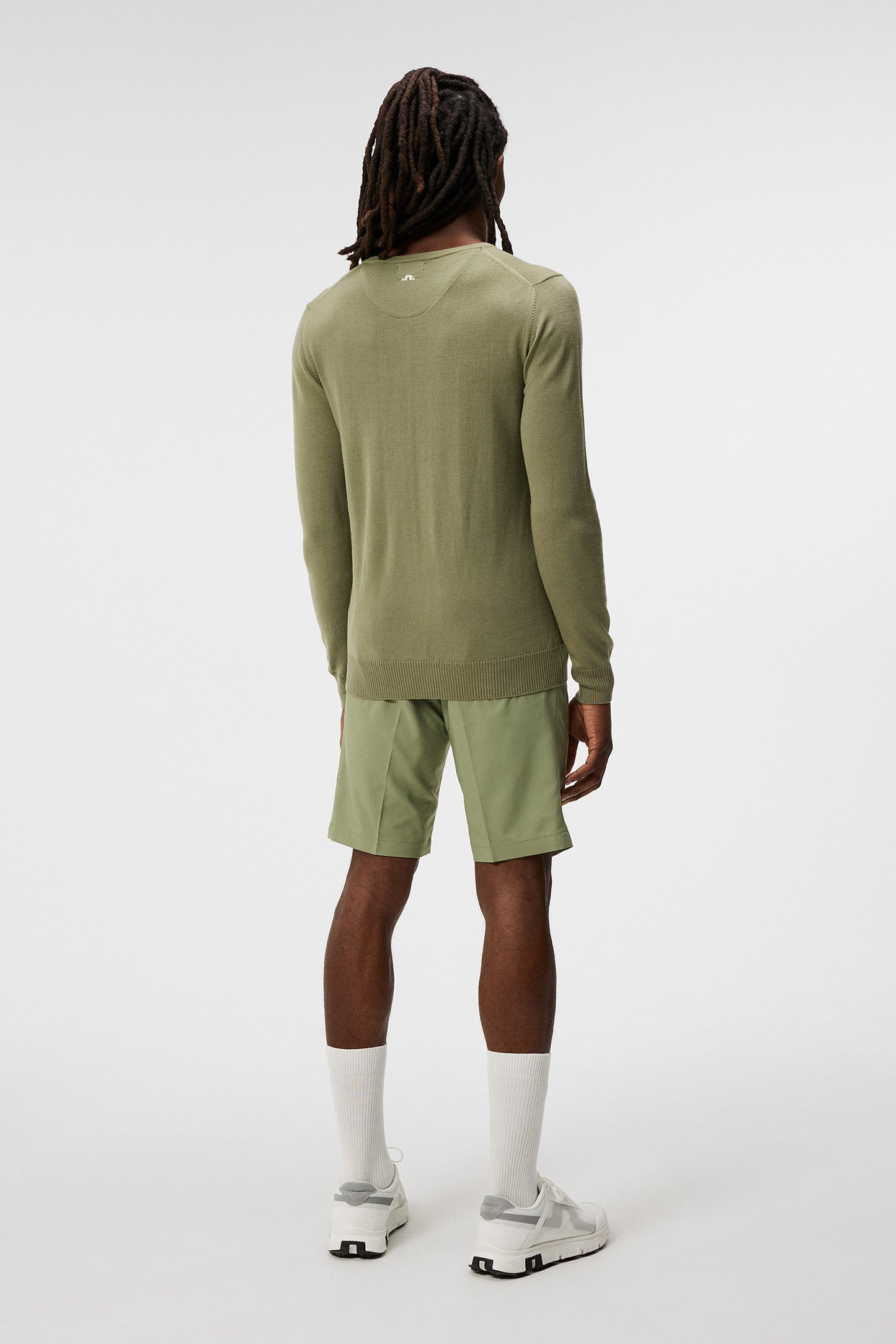 Lymann Knitted Sweater / Oil Green