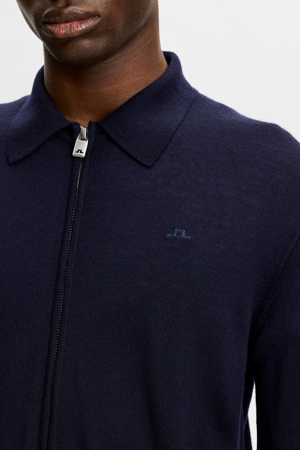 Kaleb Merino Cardigan / JL Navy