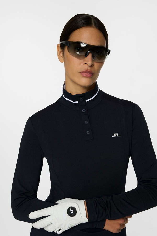 Hertta Long Sleeve Polo / JL Navy