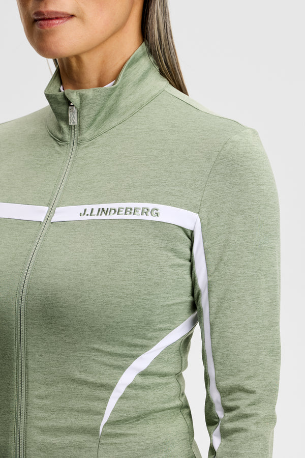 Janice Mid Layer / Hedge Green Melange