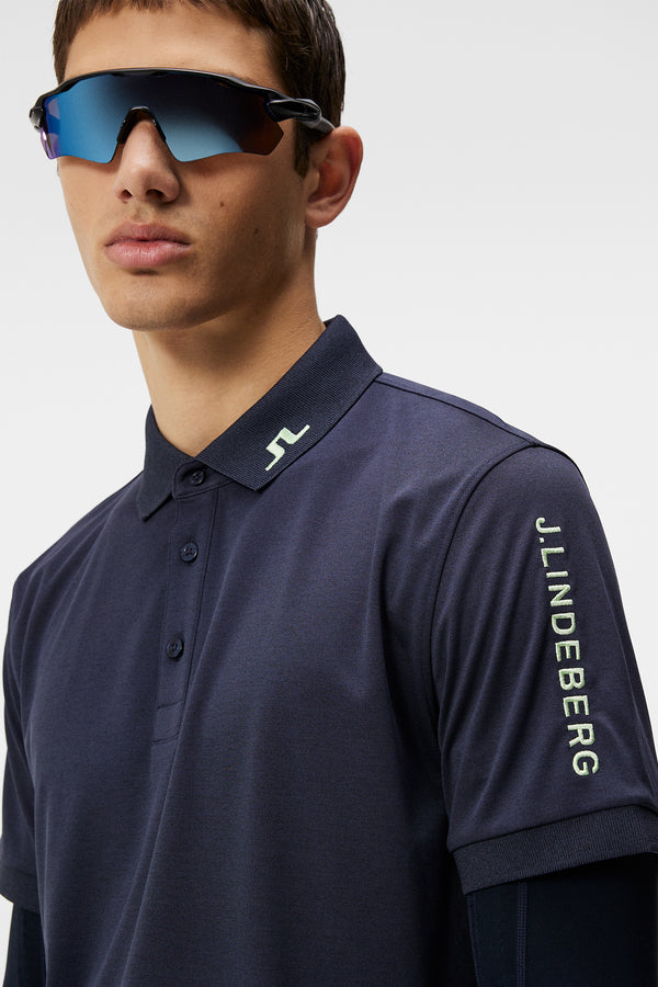 Tour Tech Slim Fit Polo / Navy Melange