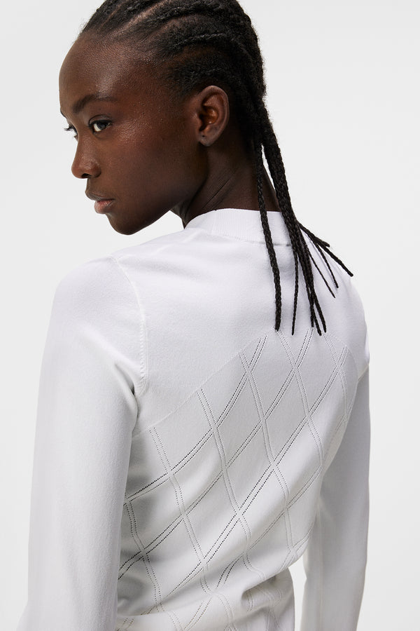 Meadow Knitted Sweater / White