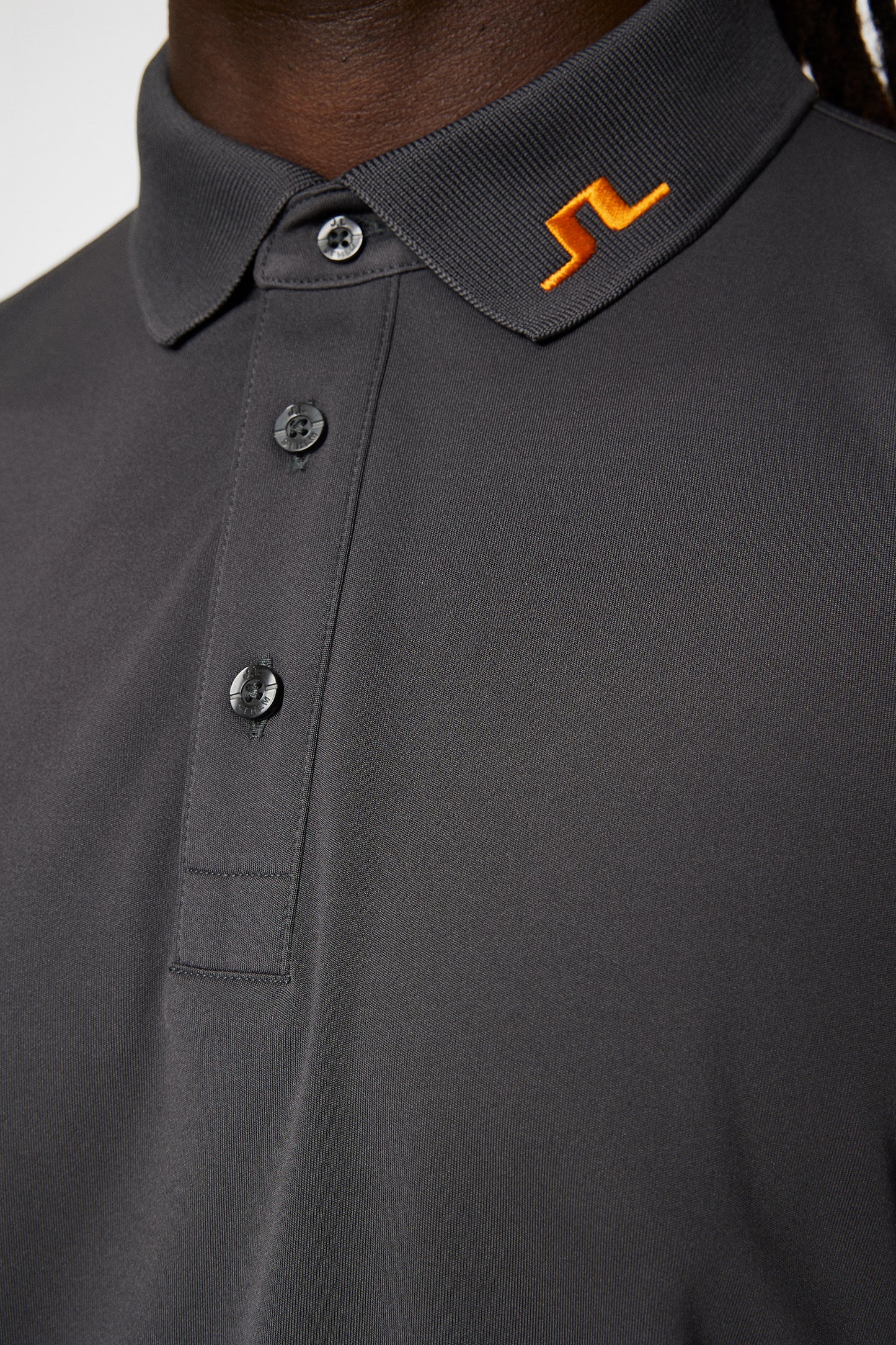 KV Regular Fit Polo / Asphalt