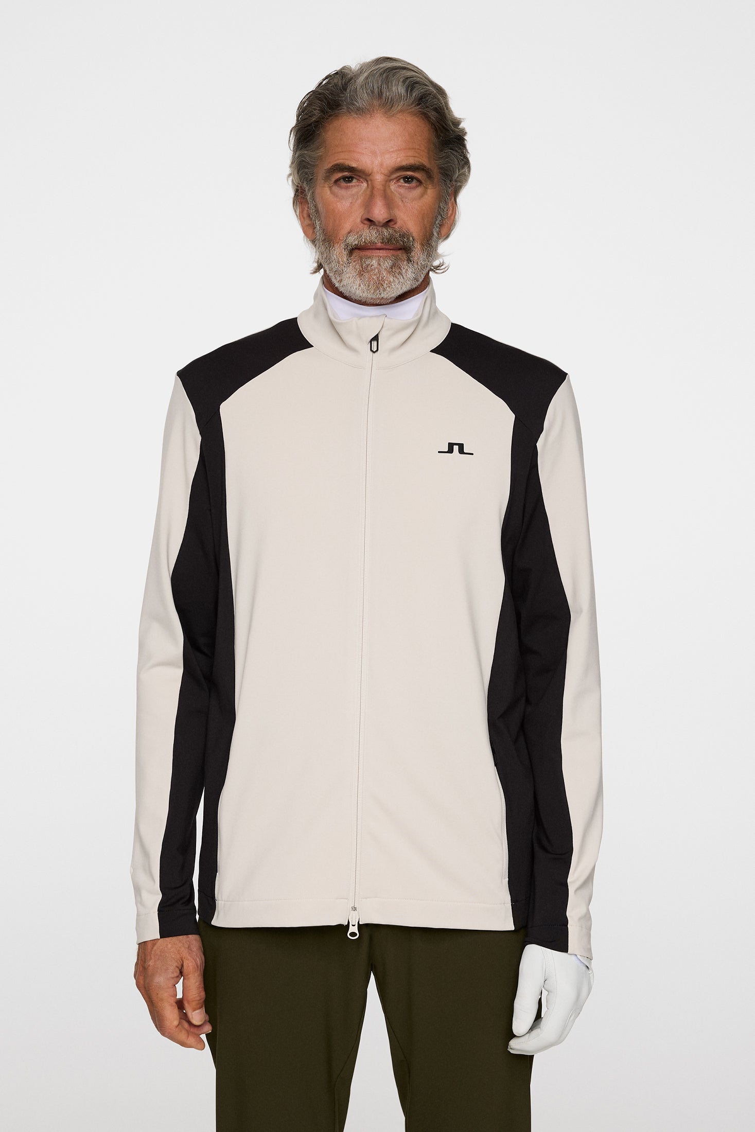 Banks Zip Mid Layer / Moonbeam – J.Lindeberg