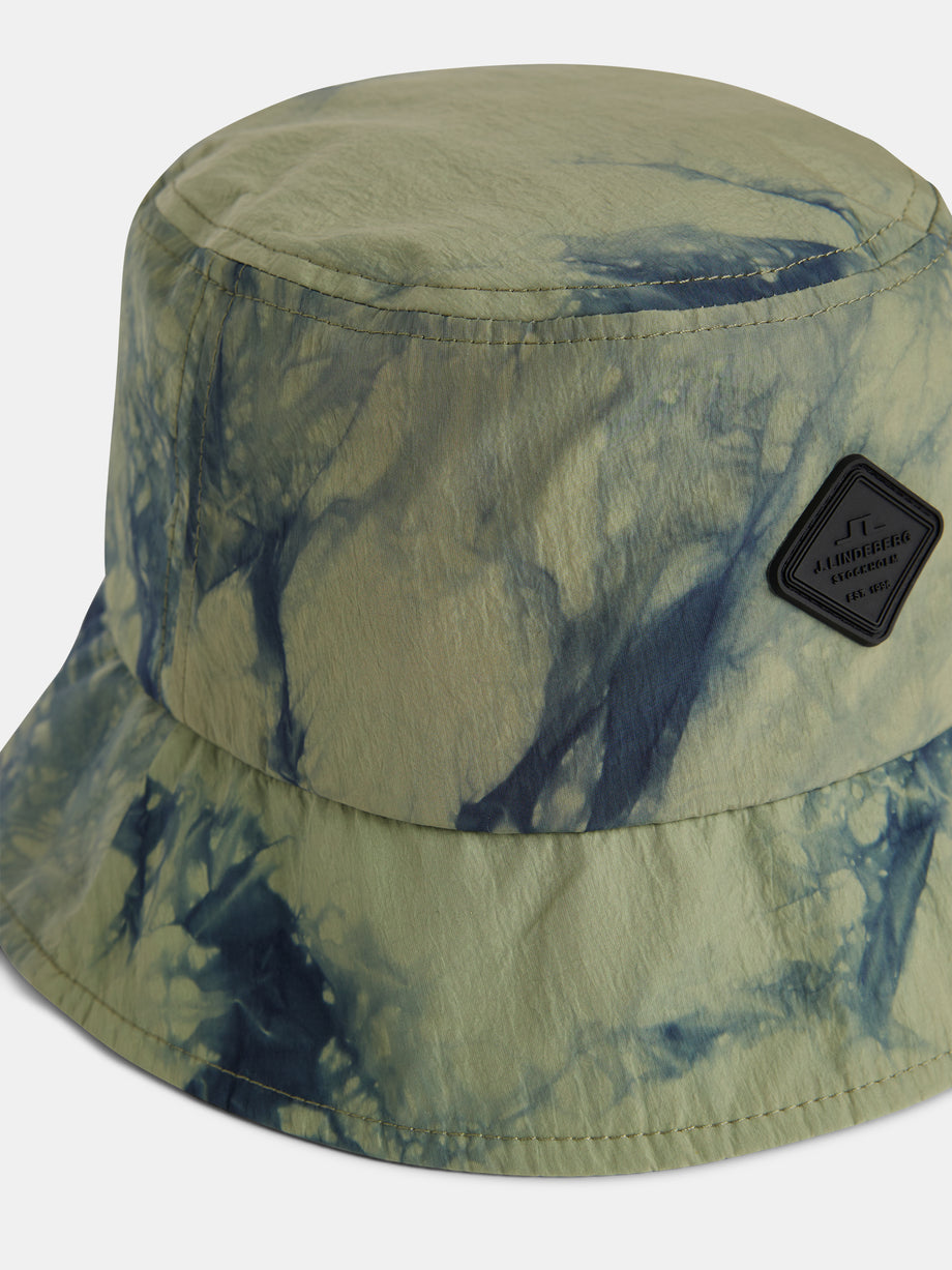 Raia Tie Dye Bucket Hat / Aloe