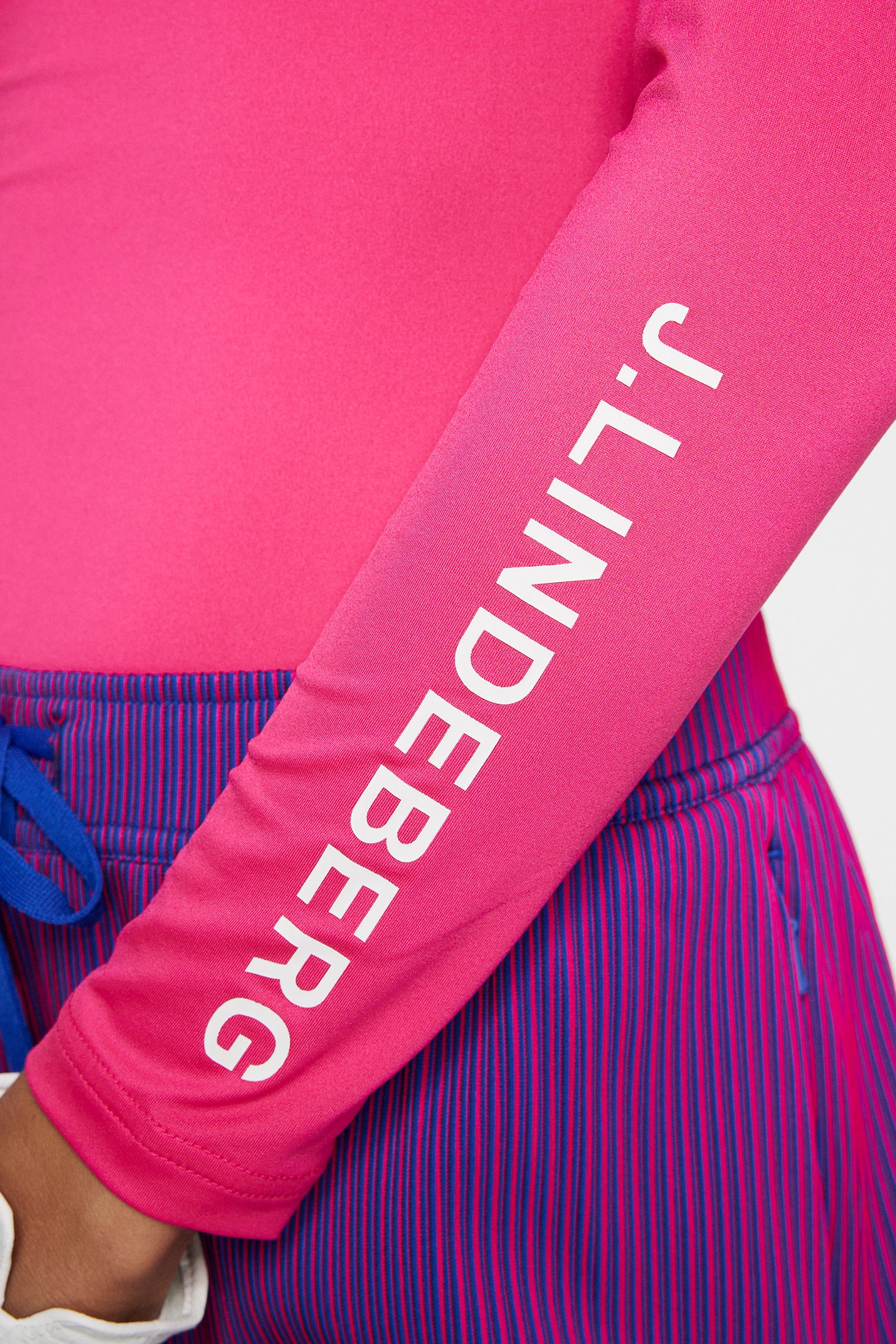 Asa Soft Compression Top / Pink Peacock | J.Lindeberg Official