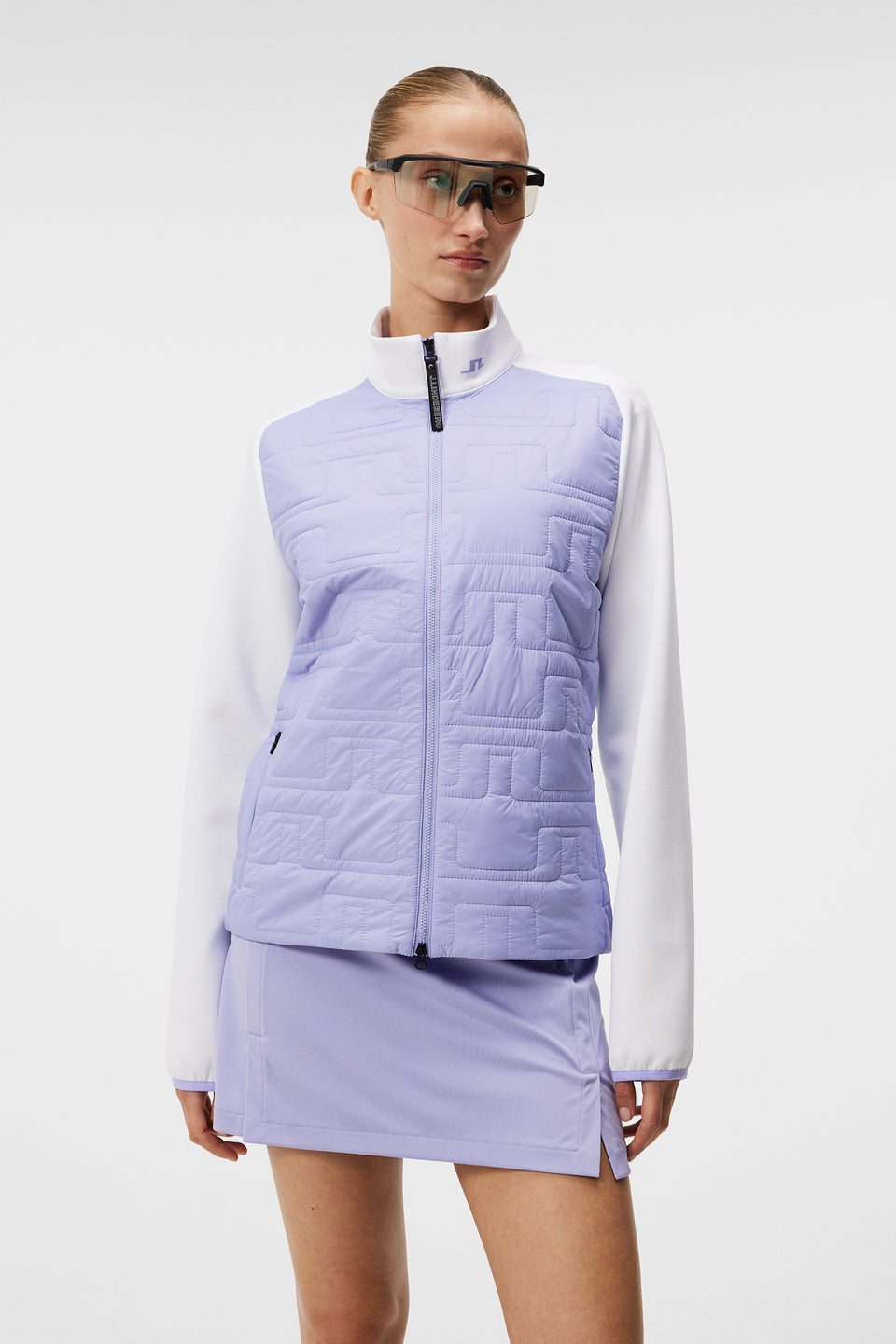 W Quilt Hybrid Jacket / Sweet Lavender