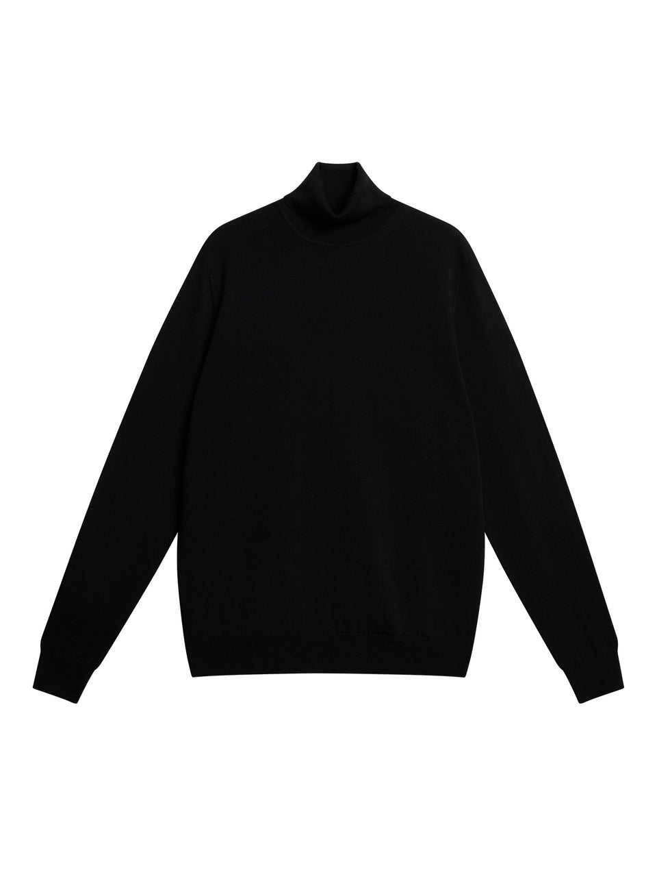 Lyd Merino Turtleneck Sweater / Black