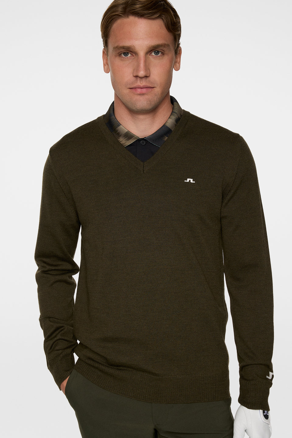 Lymann Knitted Sweater / Forest Green