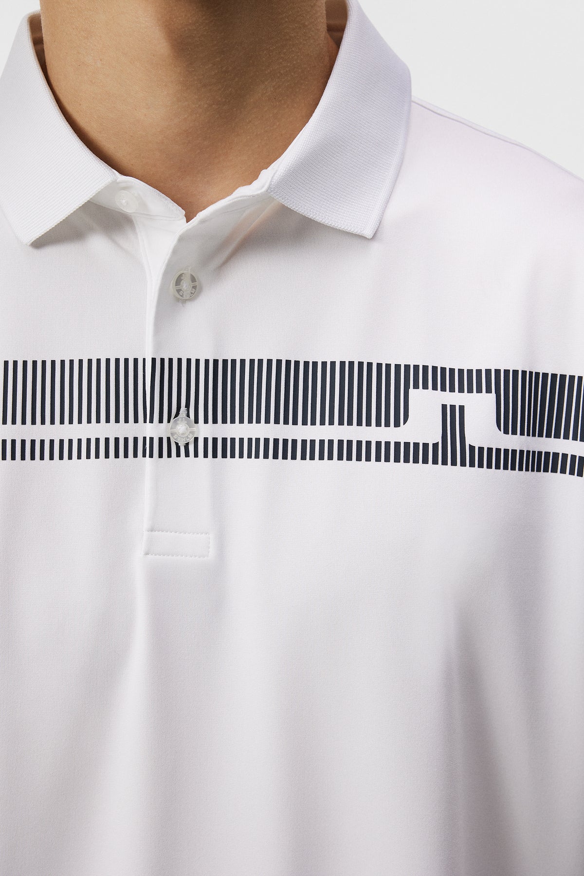 Klas Regular Fit Golf Polo / White