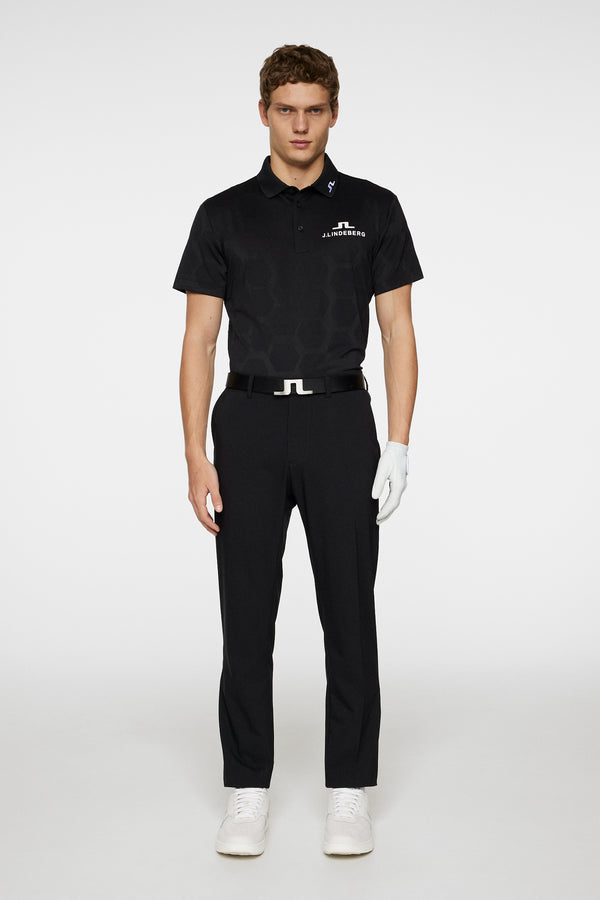 KV Tour Mesh Golf Polo / Causeway Black
