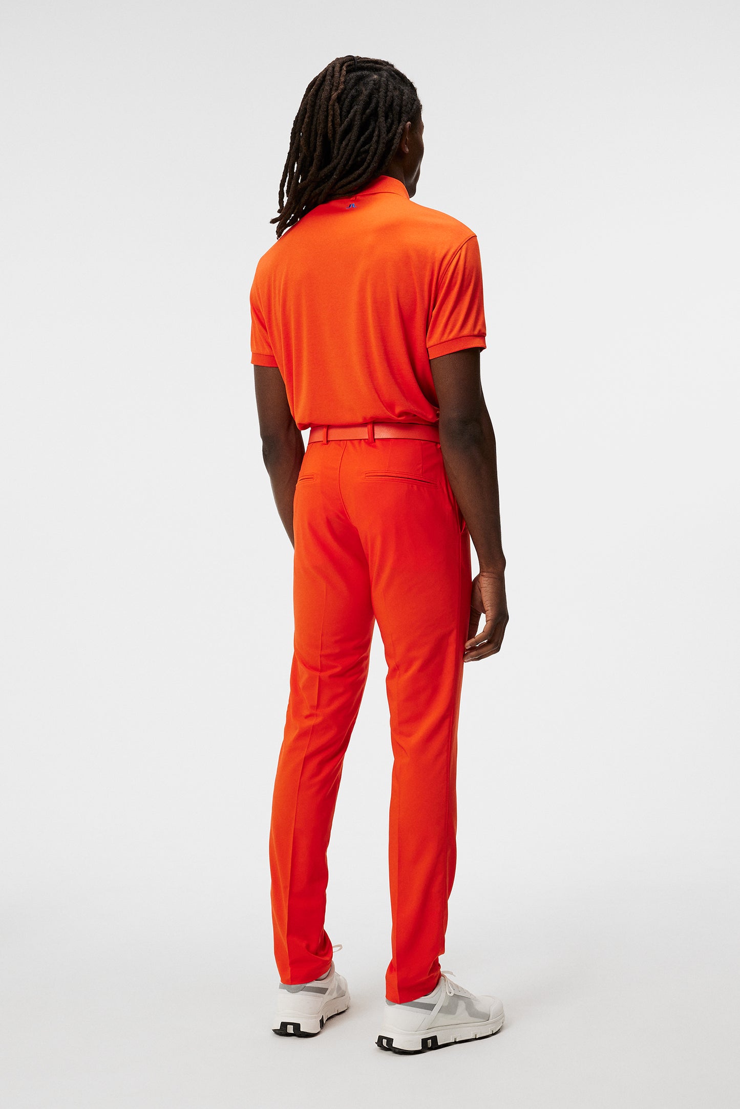 Tour Tech Reg Fit Polo / Tangerine Tango Melange