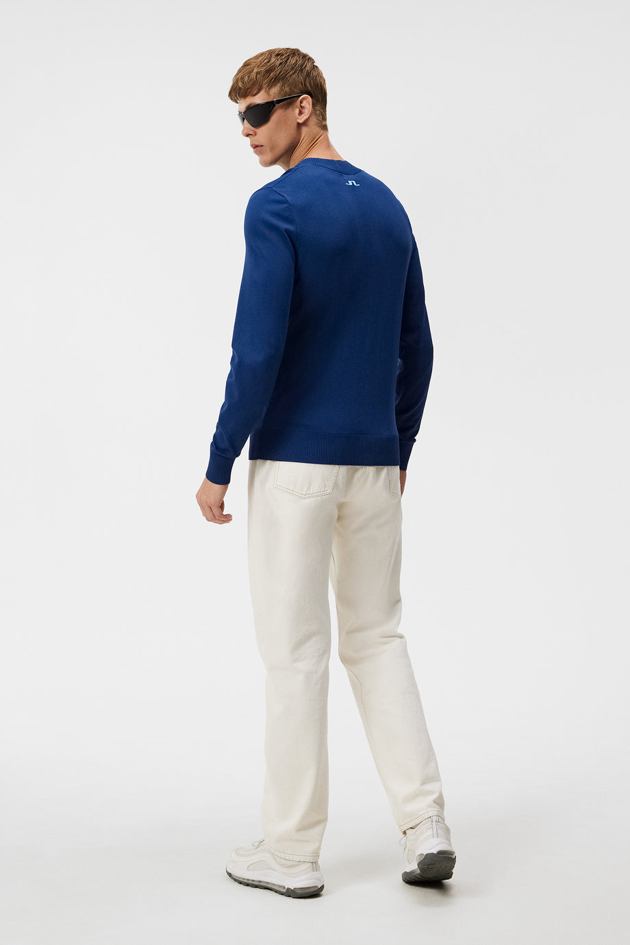 Gus Knitted Sweater / Estate Blue – J.Lindeberg