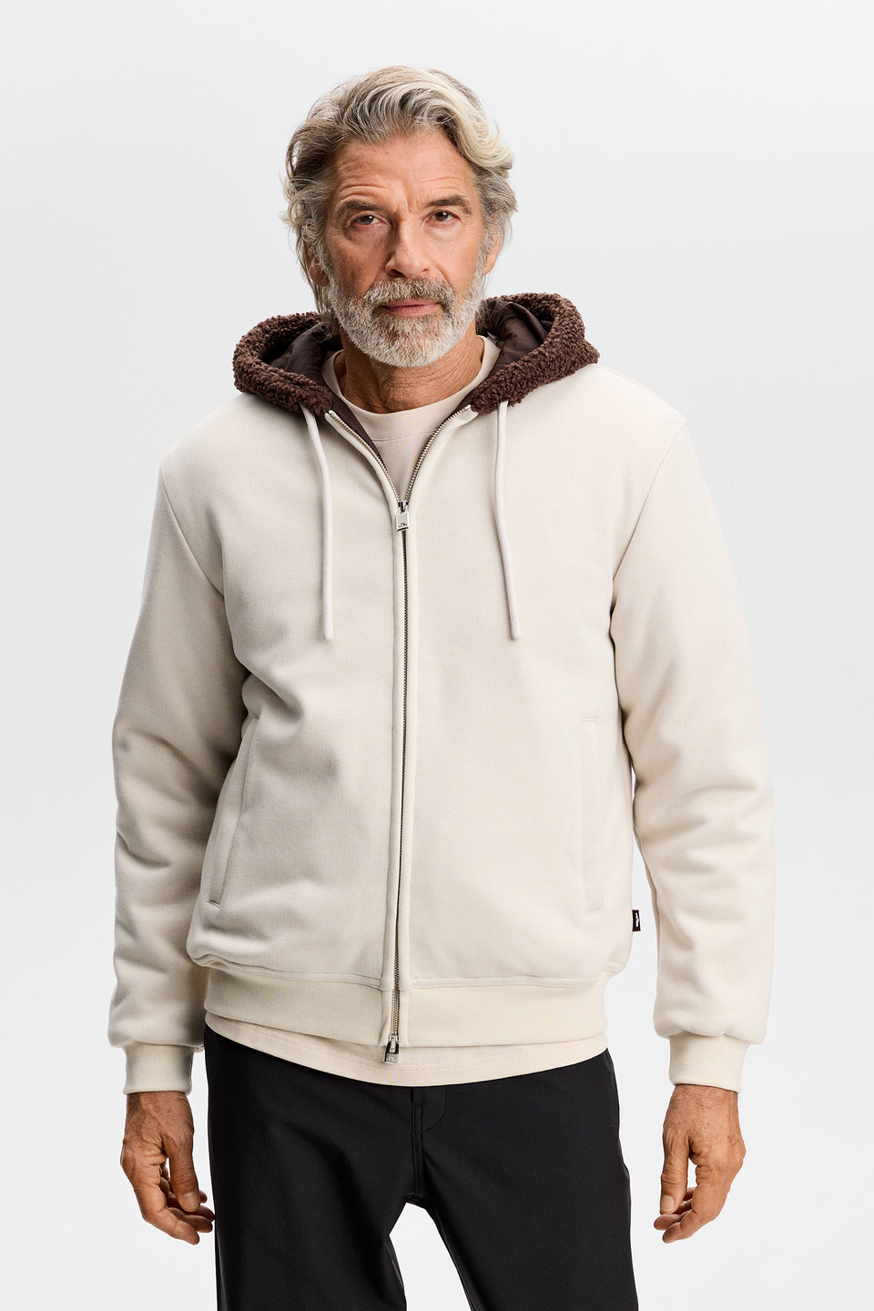 Henry Bonded Hoodie / Moonbeam