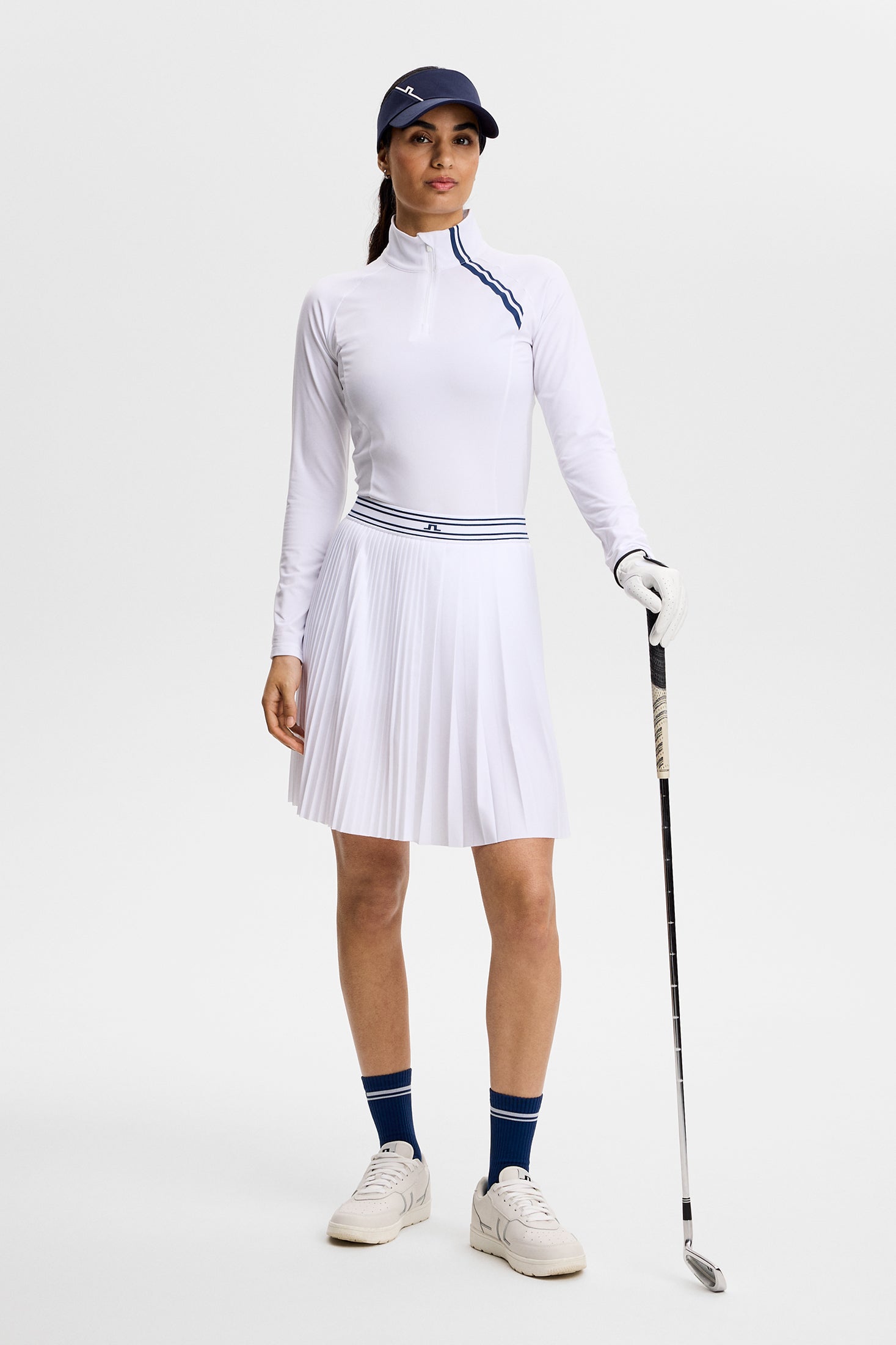 J.Lindeberg ホワイトスカート マイクロストレッチ Flo Skirt / White – J.Lindeberg EU