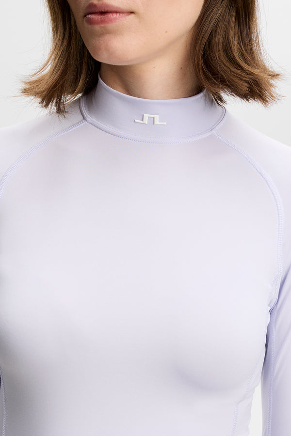 Ella Compression Top / Purple Heather