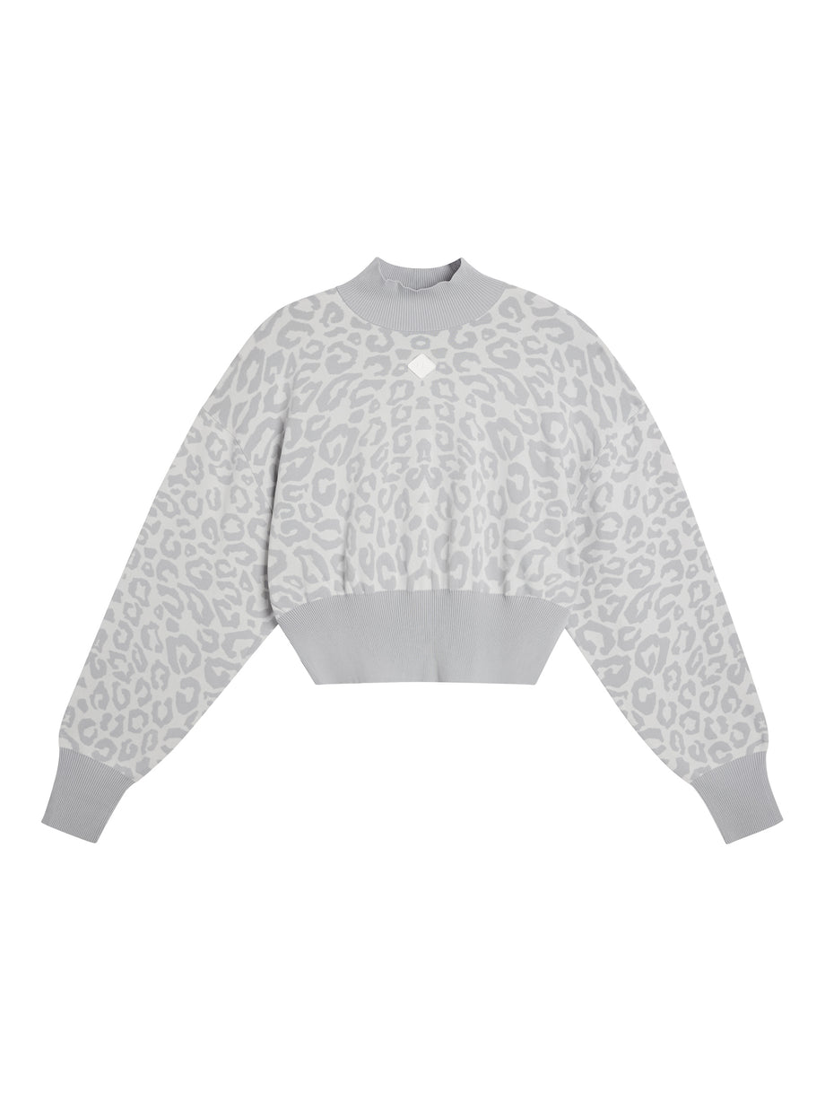 Sue Knitted Sweater / Grey Leo Reflect