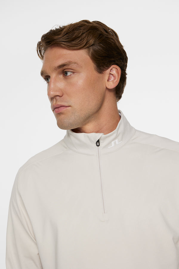 Harry Quarter Zip Mid Layer / Moonbeam