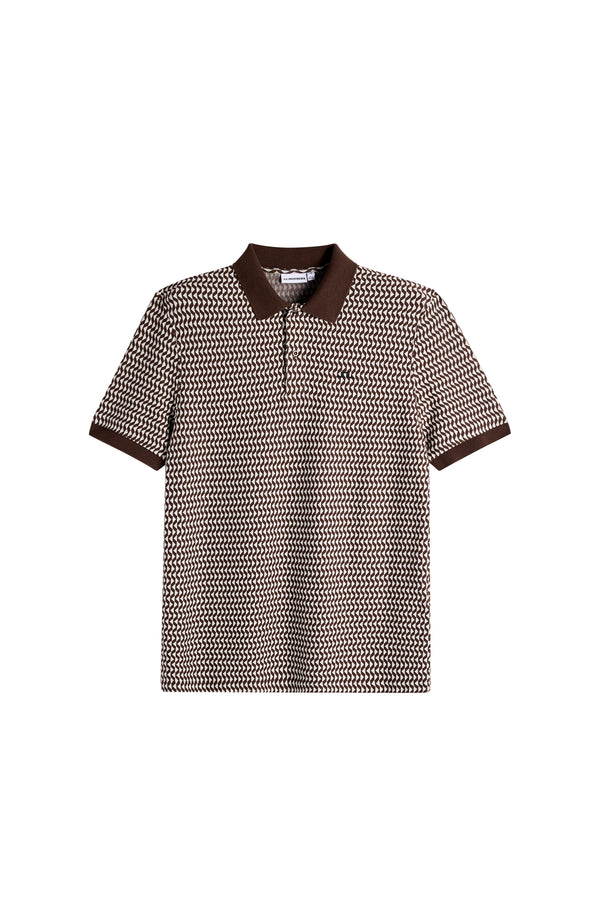 Robbie Polo Pique / Seal Brown