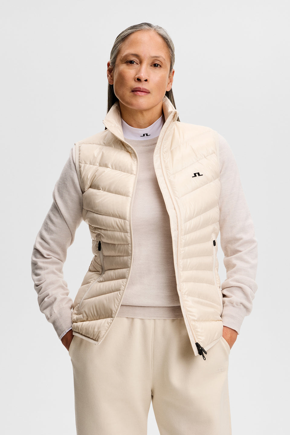 Lara Light Down Vest / Moonbeam