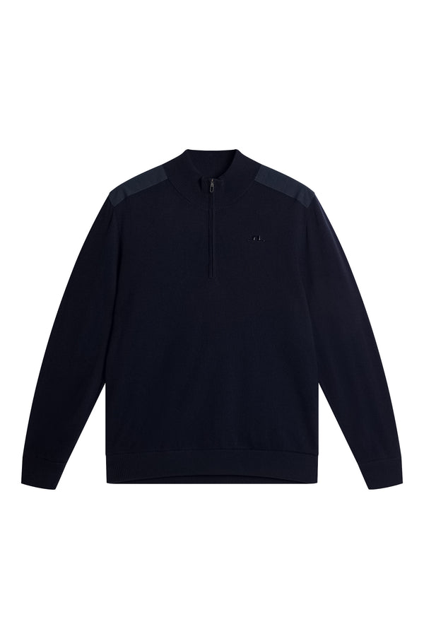 Jeffrey Windbreaker Sweater / JL Navy