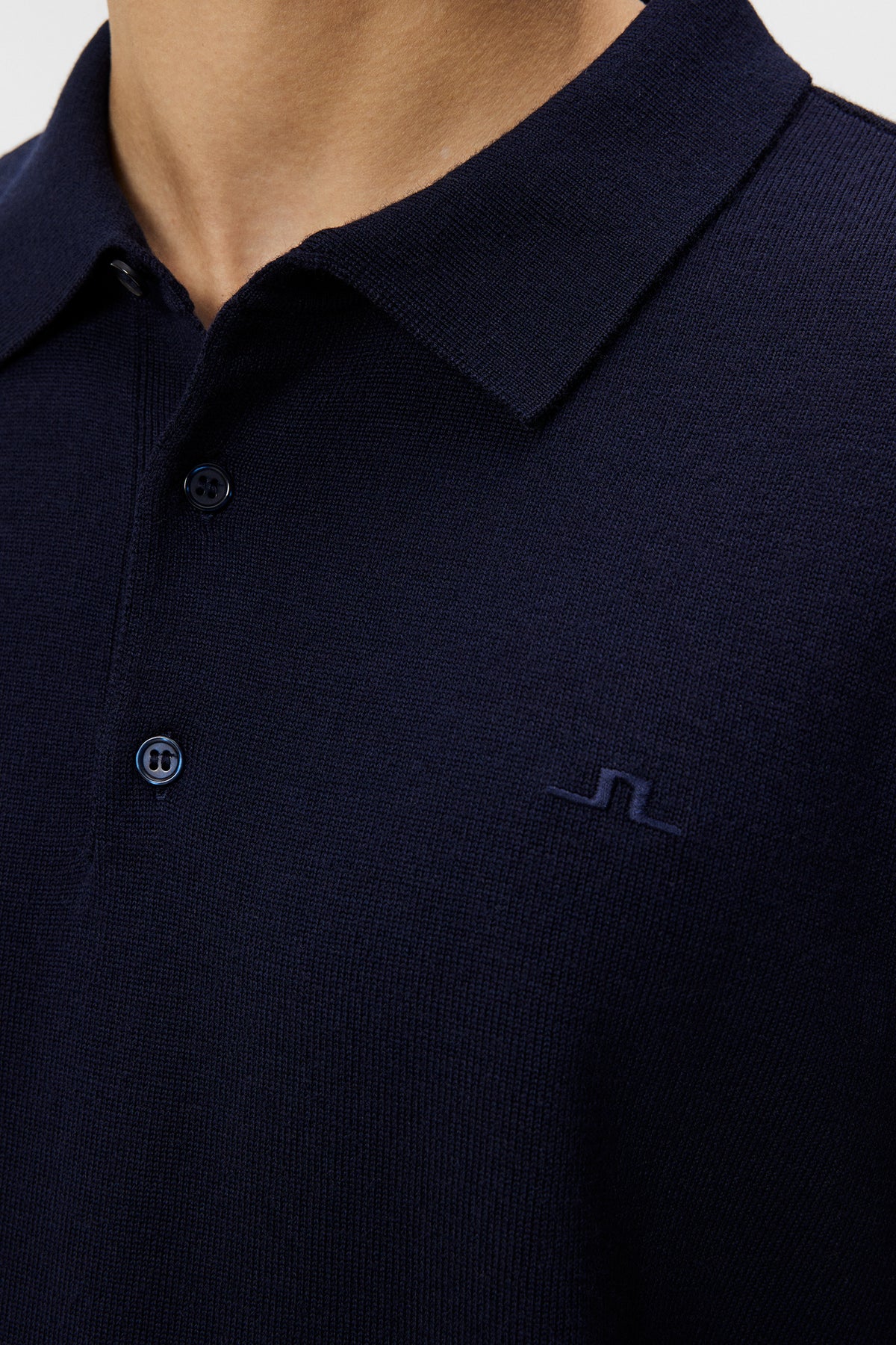 Lear Knitted Shirt / JL Navy
