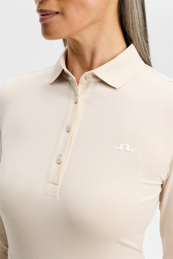 Flor LS Polo / Moonbeam