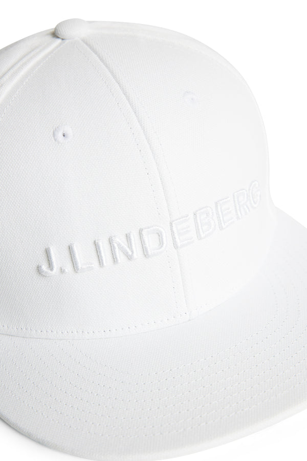 Flat peak Cap / White