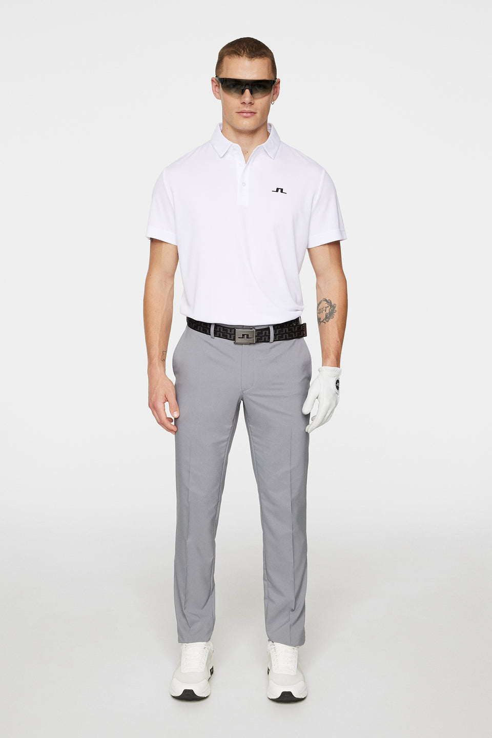 Peat Regular Fit Polo / White