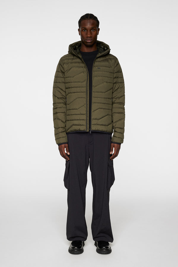 Cliff Light Down Hood / Forest Green
