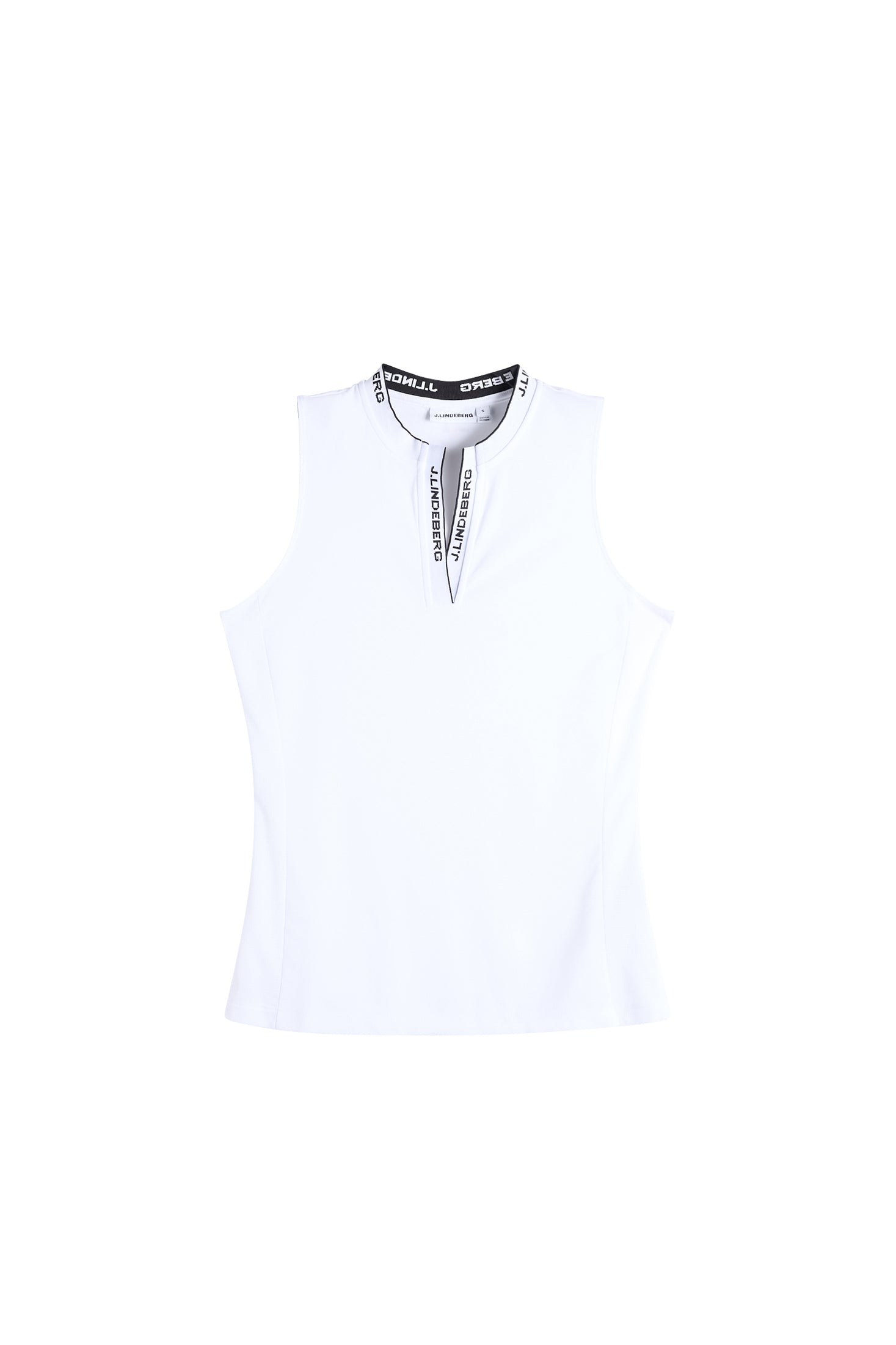 Leya Sleeveless Top / White | J.Lindeberg Official