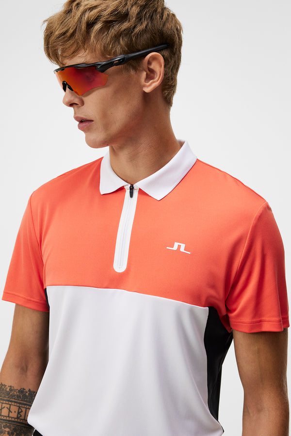 Kohen Reg Fit Polo / Hot Coral