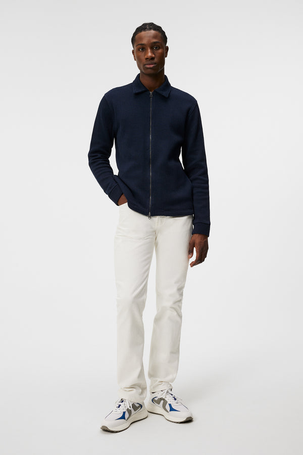 Lansa Jersey Zip Jacket / JL Navy