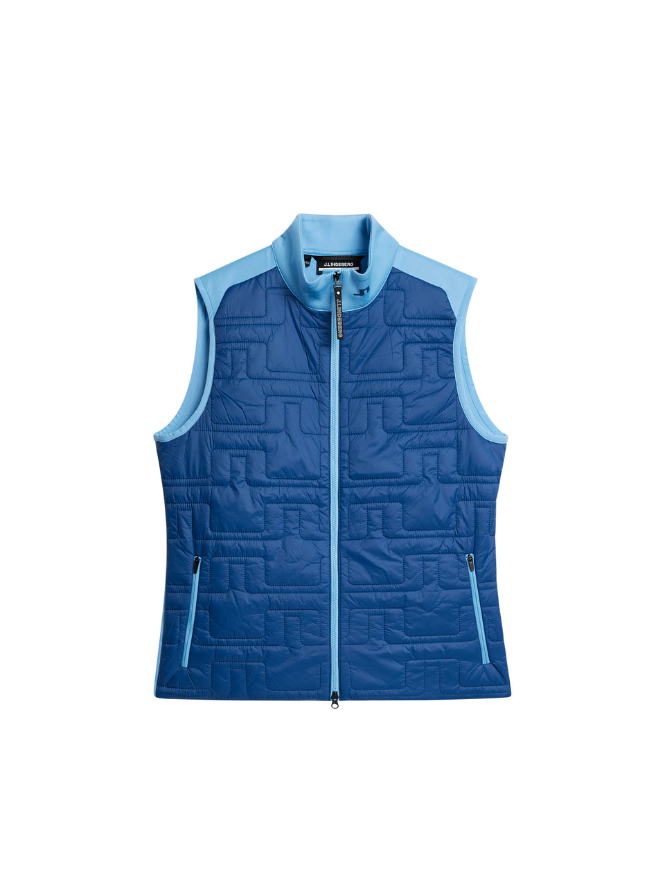 W Quilt Hybrid Vest / Estate Blue
