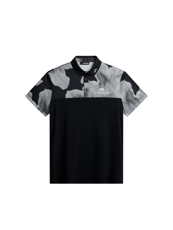 Jeff Tour Golf Polo / Black
