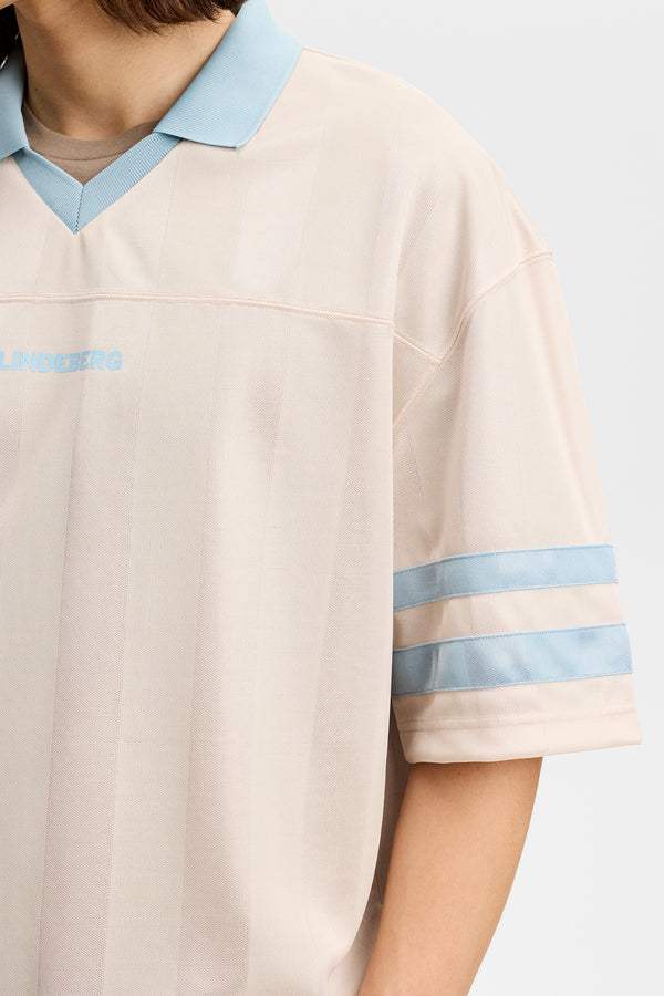 Rusty Printed Polo / Moonbeam