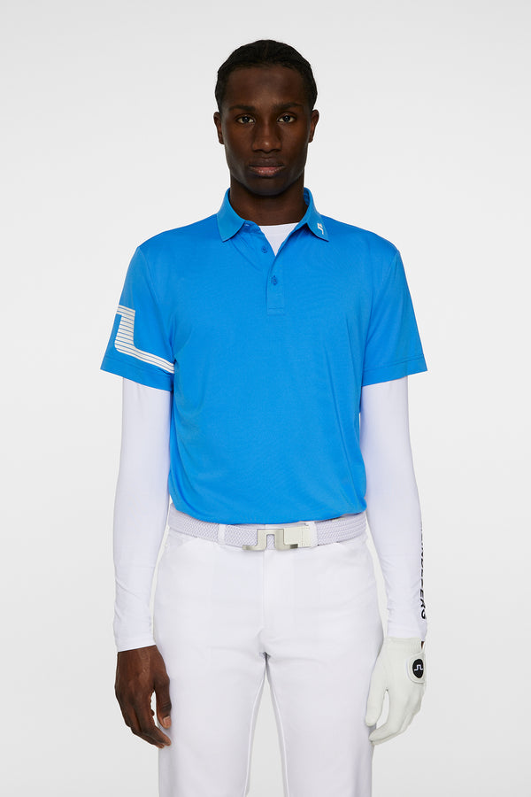 Heath Strike Polo / Sonic Blue