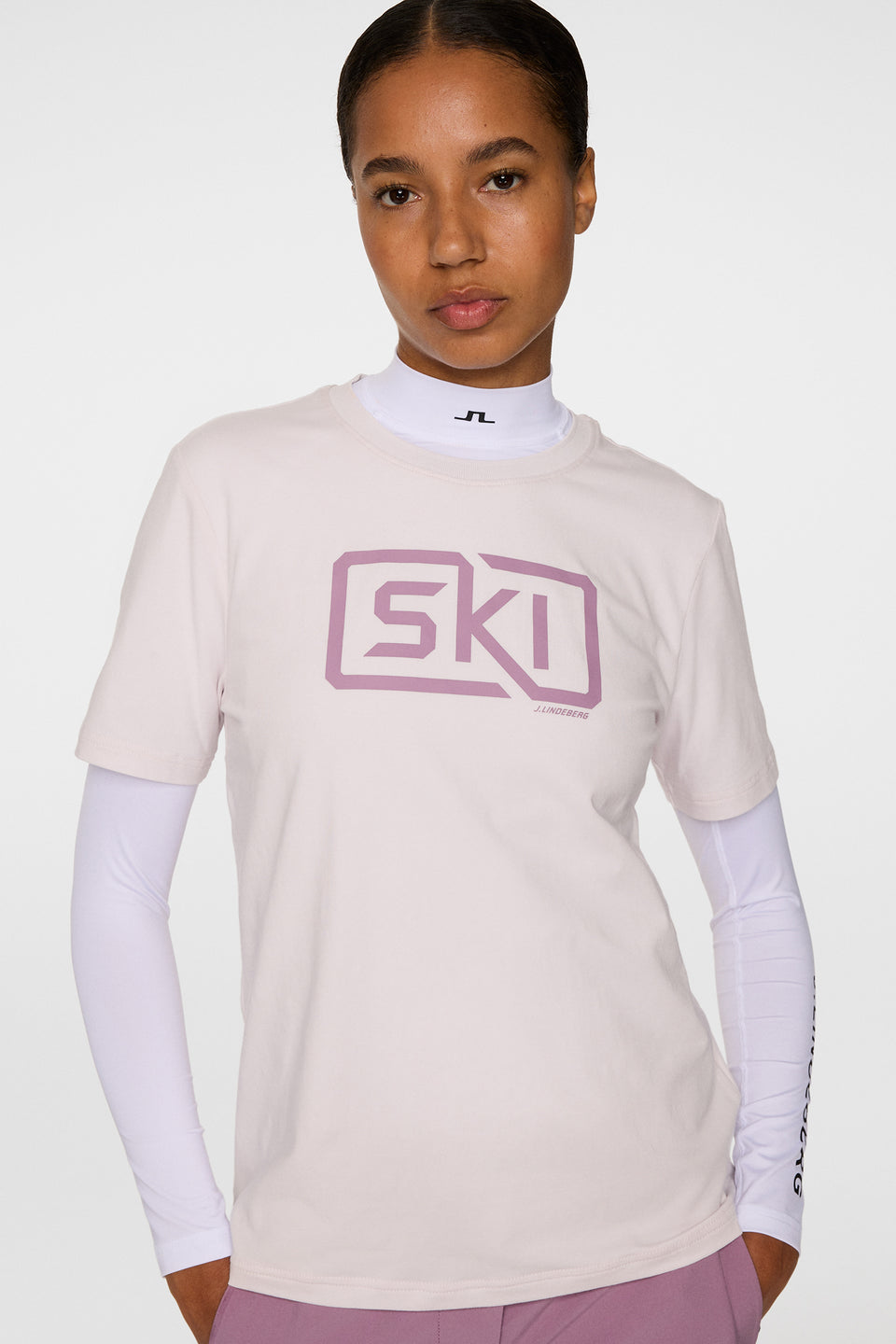 Malia T-shirt / Grey Lilac